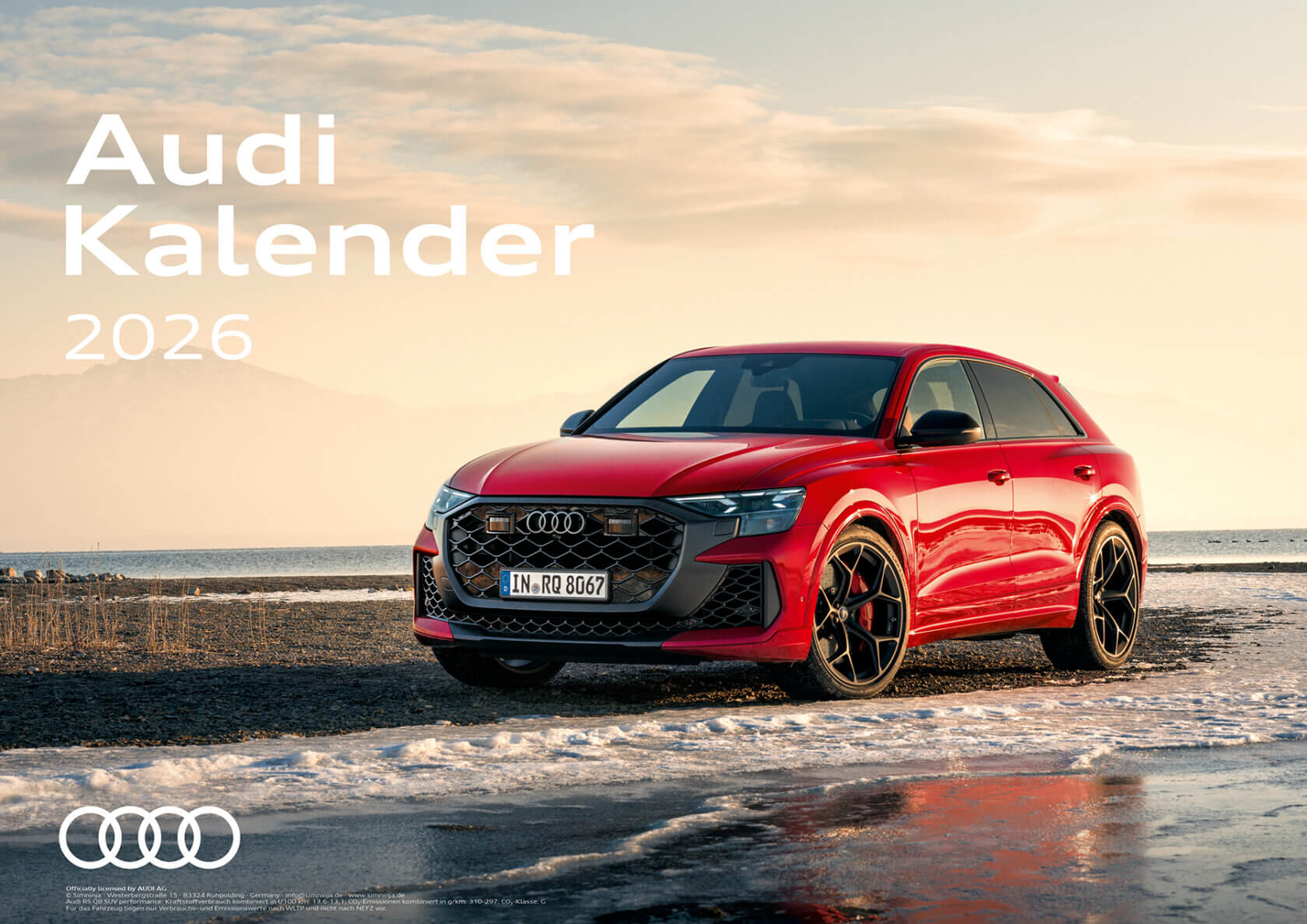 Audi Kalender 2026 - DIN A2