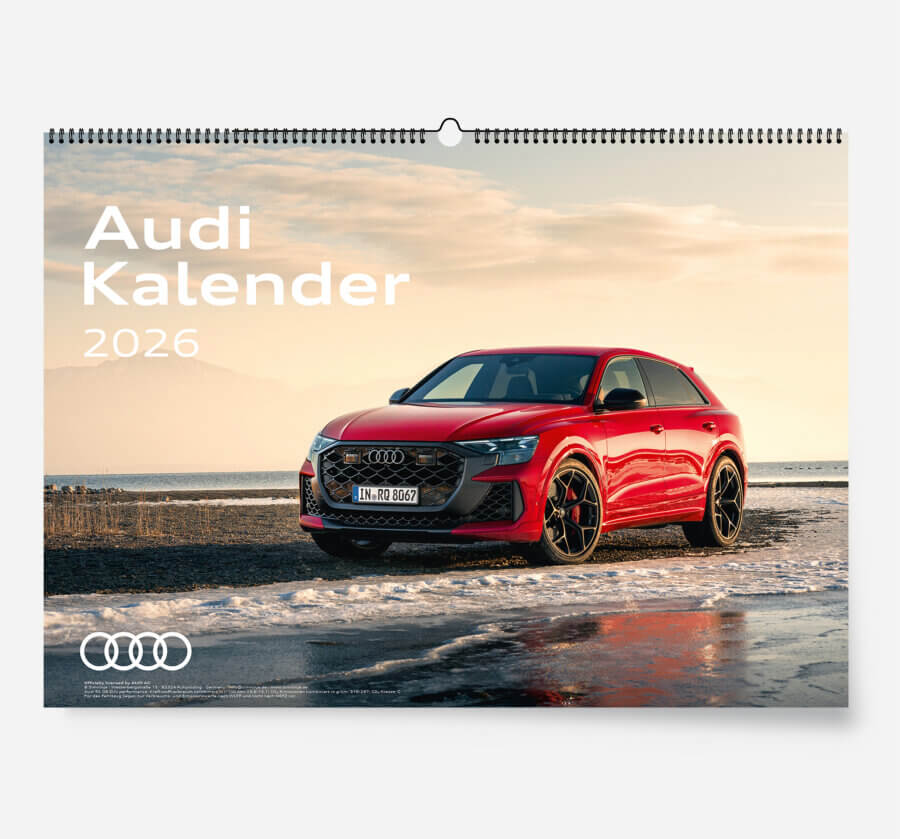 Audi Wandkalender 2026, XXL Format