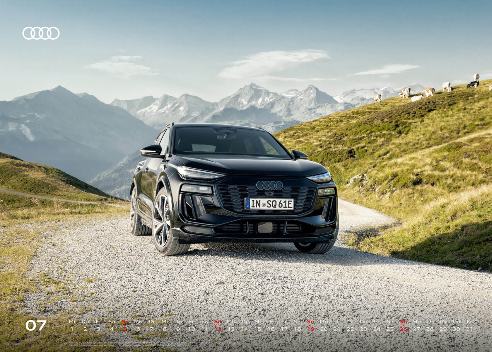 Audi Kalender 2026, XXL - Audi Q6 e-tron