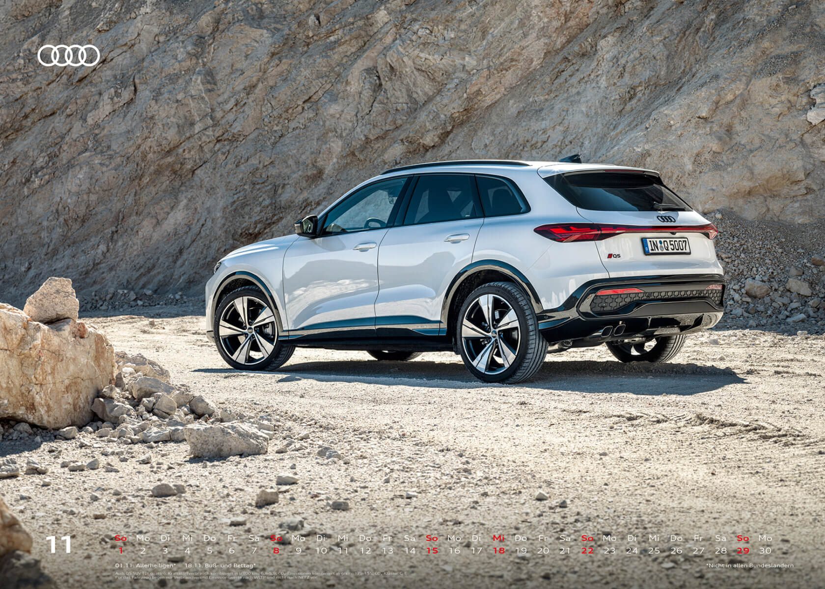 Audi Kalender 2026, XXL - Audi Q5 SUV