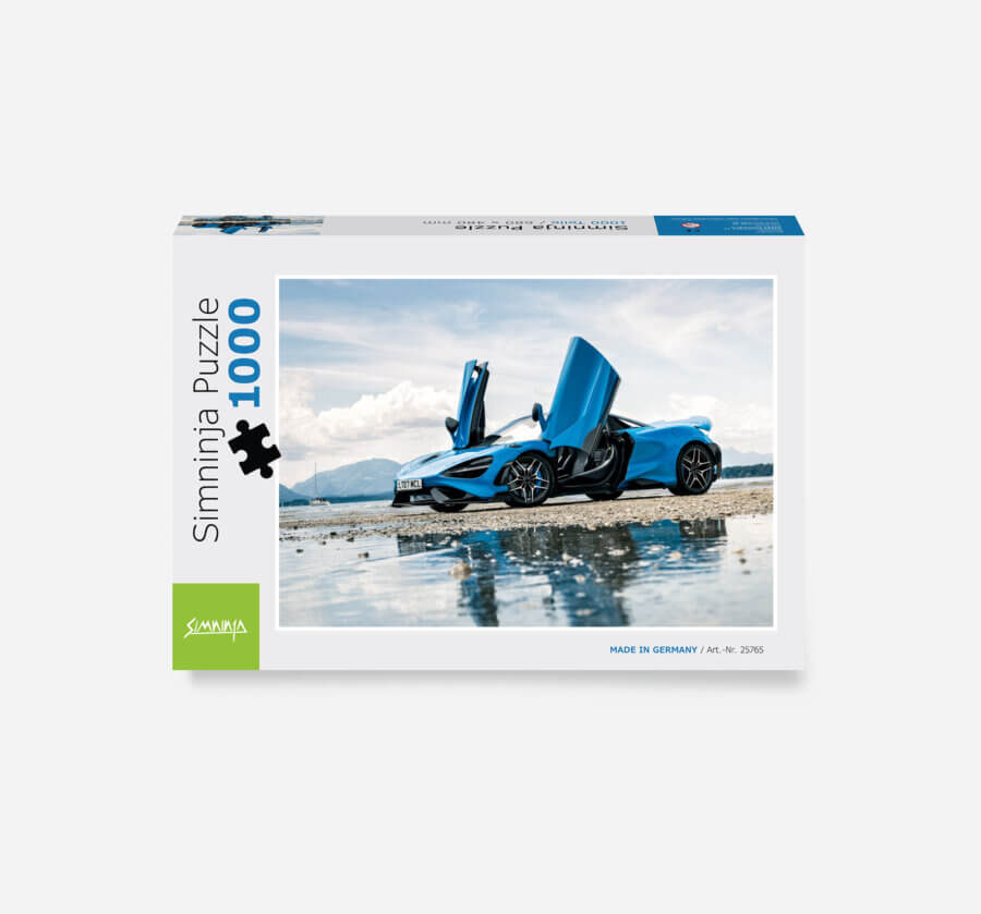 Puzzle 1000 Teile, Motive: Britischer Sportwagen