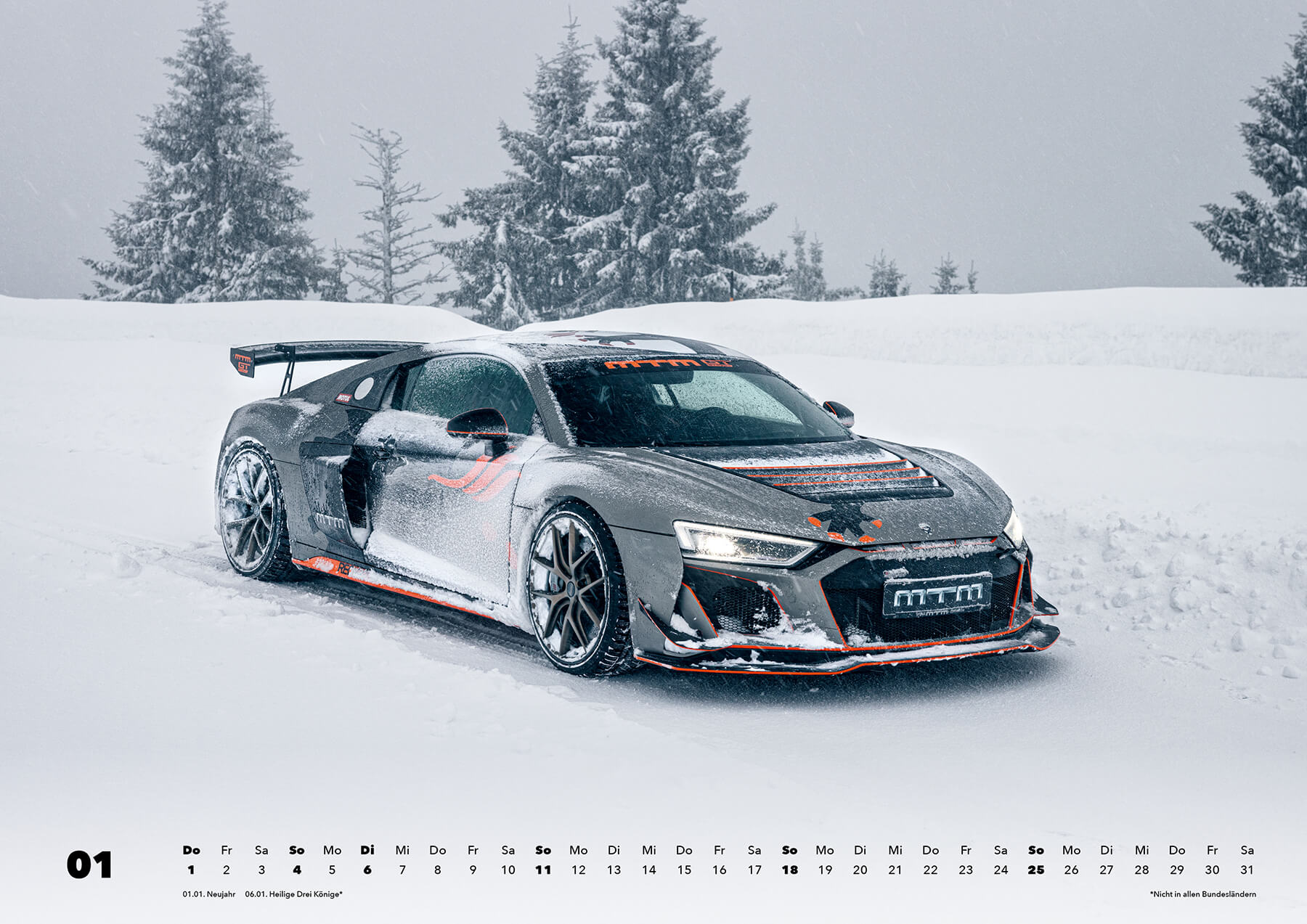 Sportwagen Kalender 2026, DIN A2 – Bild 3