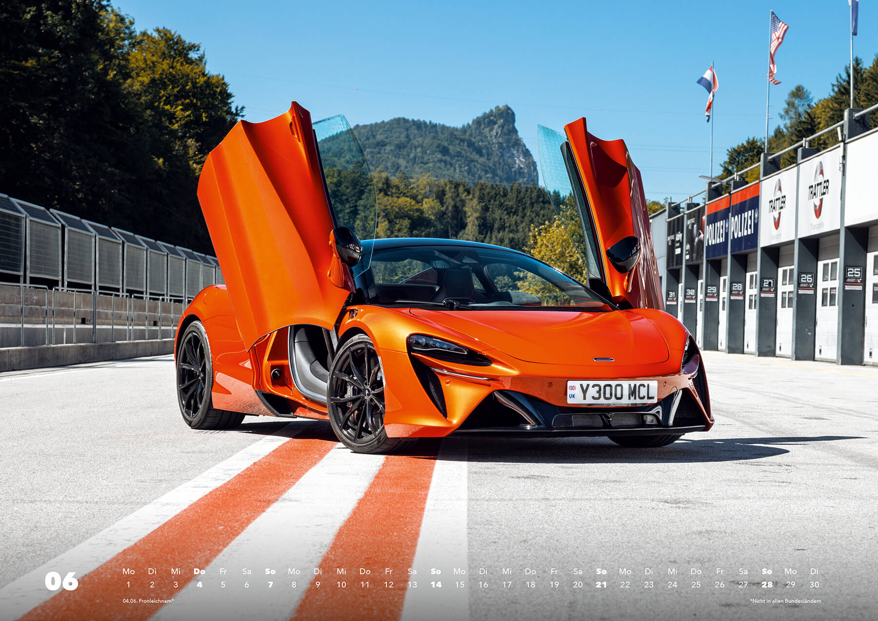 Sportwagen Kalender 2026, DIN A2 – Bild 8