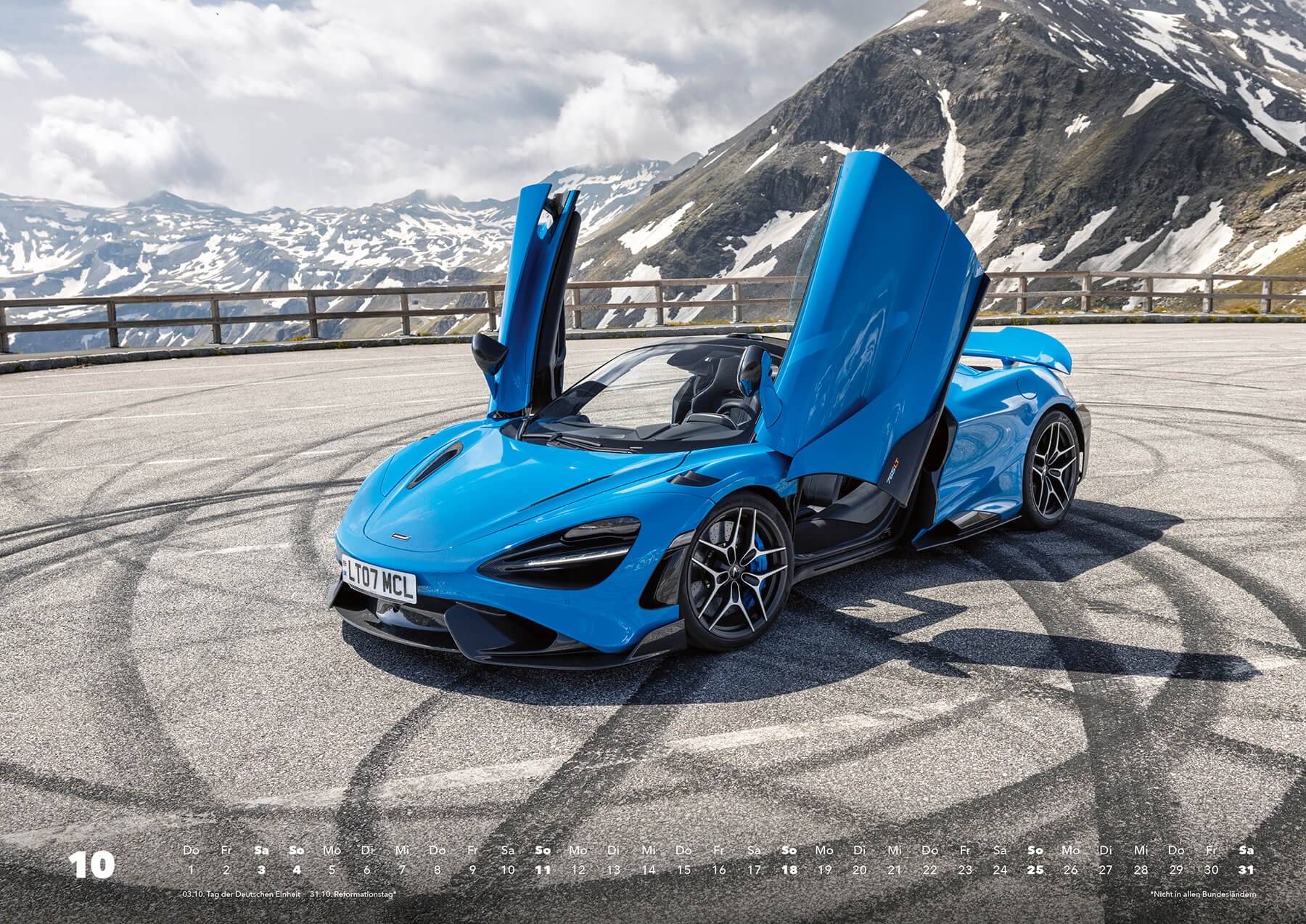 Sportwagen Kalender 2026, DIN A2 – Bild 12