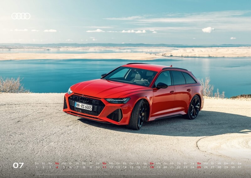 Audi Kalender 2021 - DIN A2 / Audi RS6 Avant