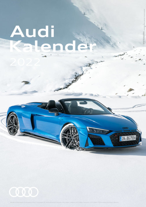 Audi Kalender 2022 A3 Cover