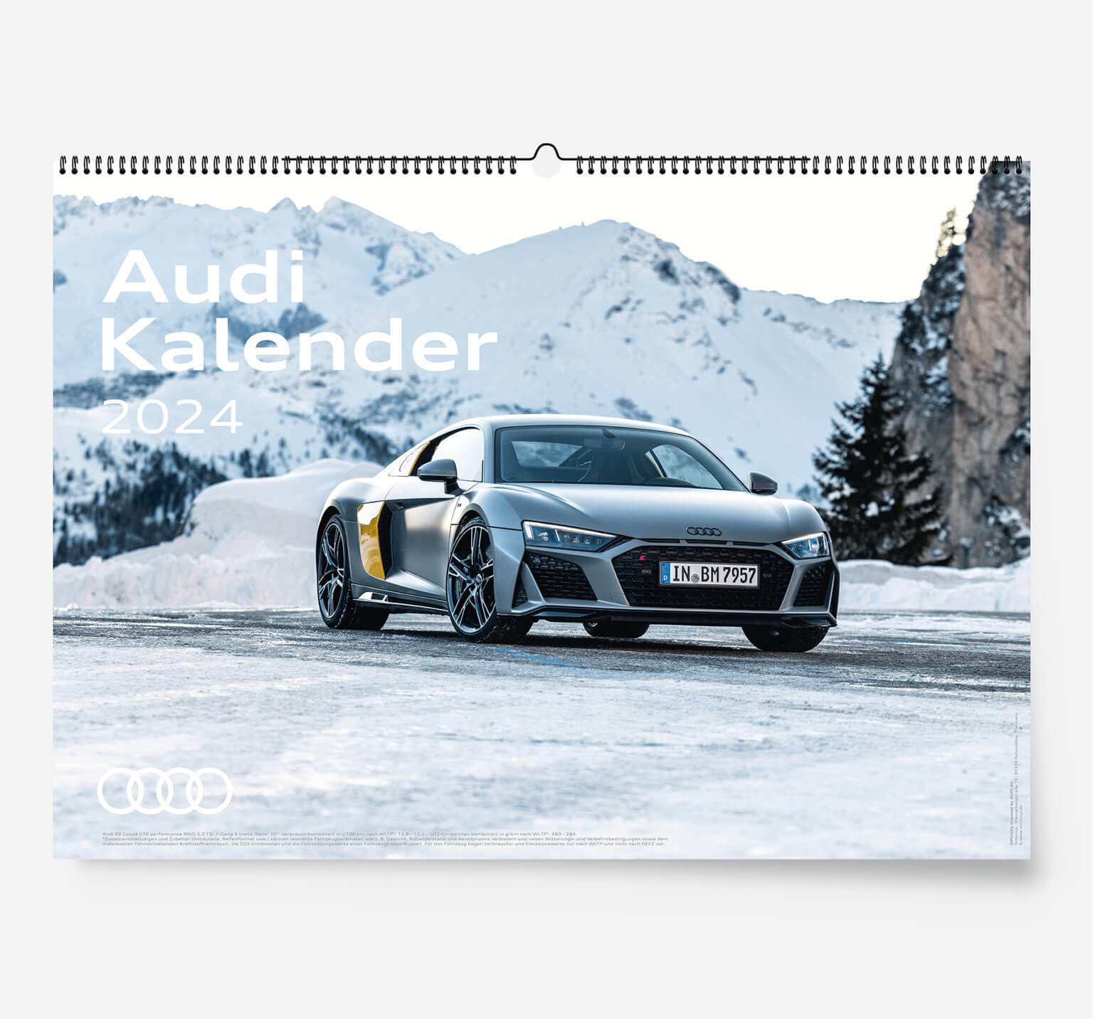 Audi Kalender 2024, XXL Officially licensed by AUDI AG