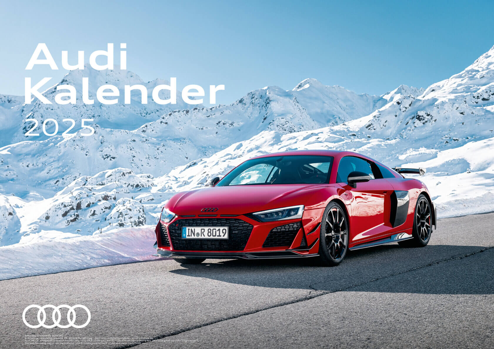 Audi Kalender 2025 DIN A2 Covermotiv