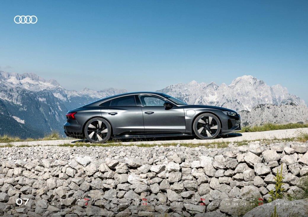 Audi Kalender 2025 DIN A2 - Juli