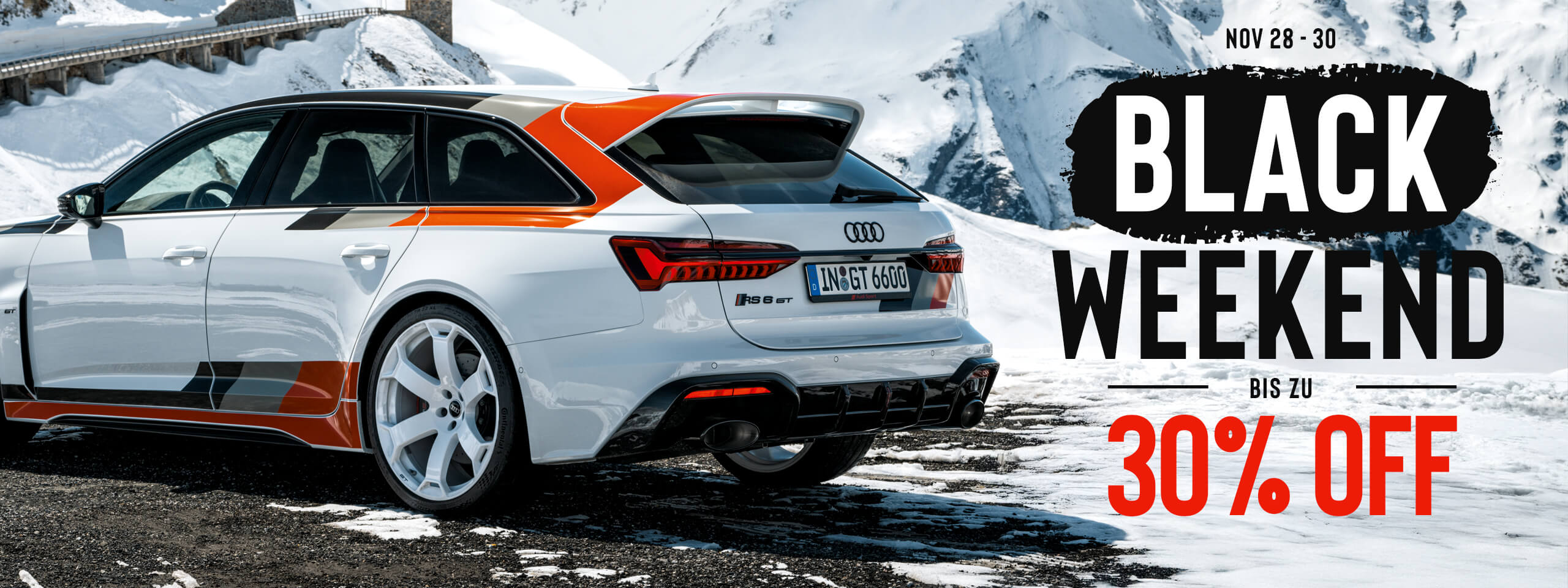 Audi Kalender – Black Weekend