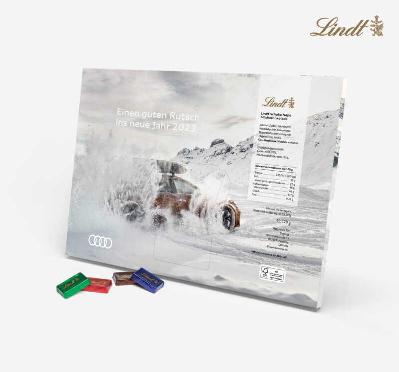 Audi Adventskalender mit Lindt Schokolade | Audi RS 6 Avant