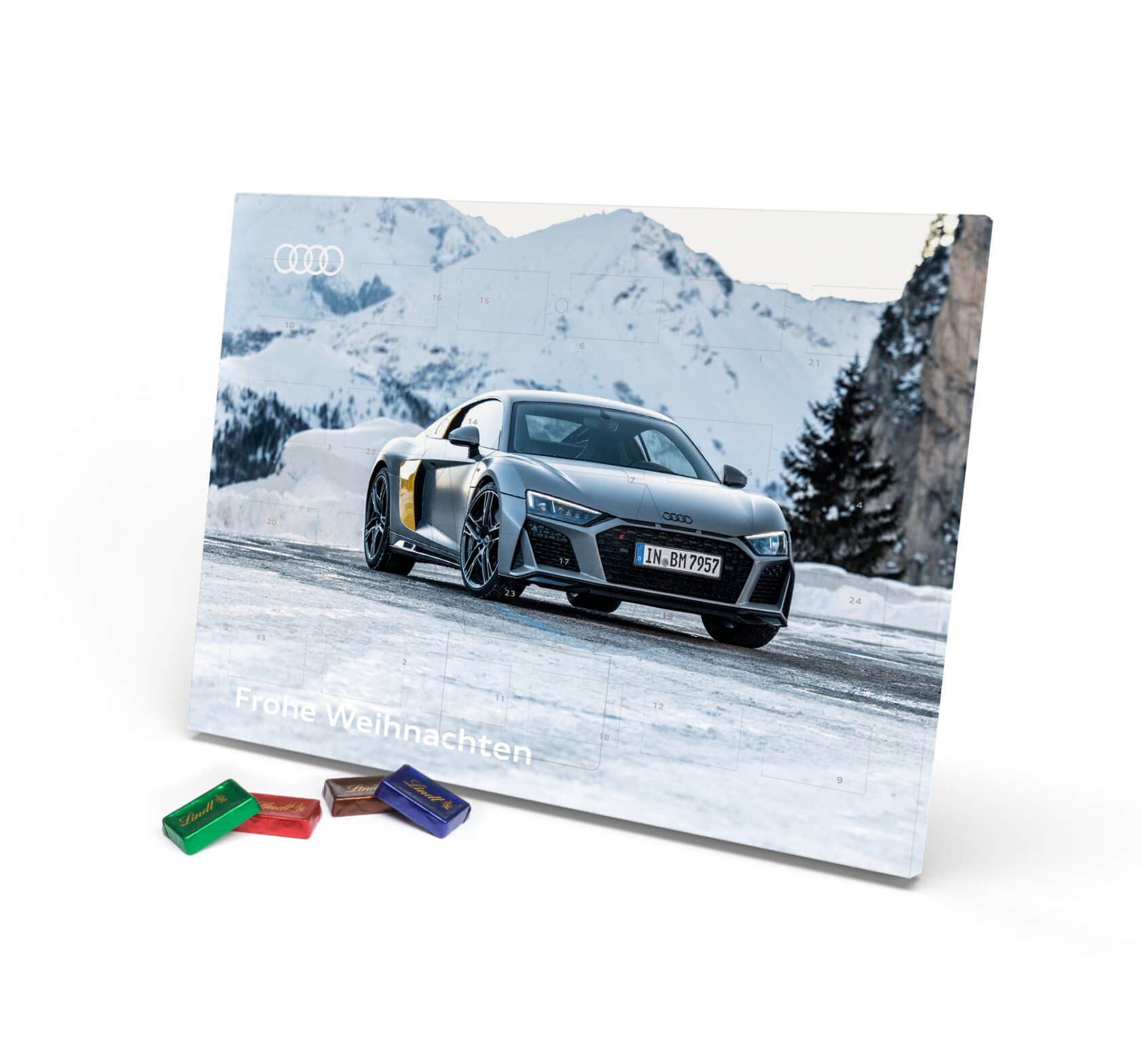 Audi Adventskalender Officially licensed by AUDI AG