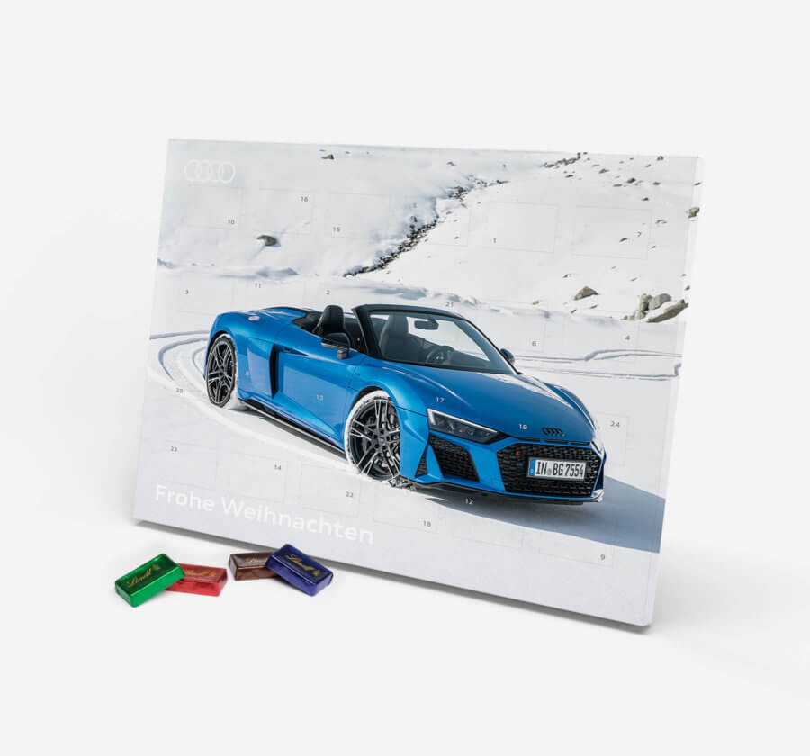 Audi Lindt Adventskalender Vollmilchschokolade