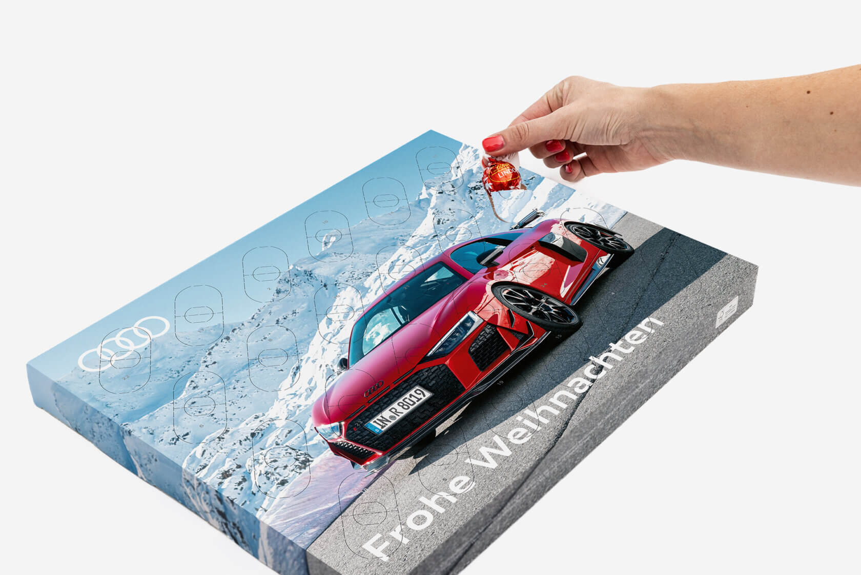 Audi Schokolade Lindt Lindor