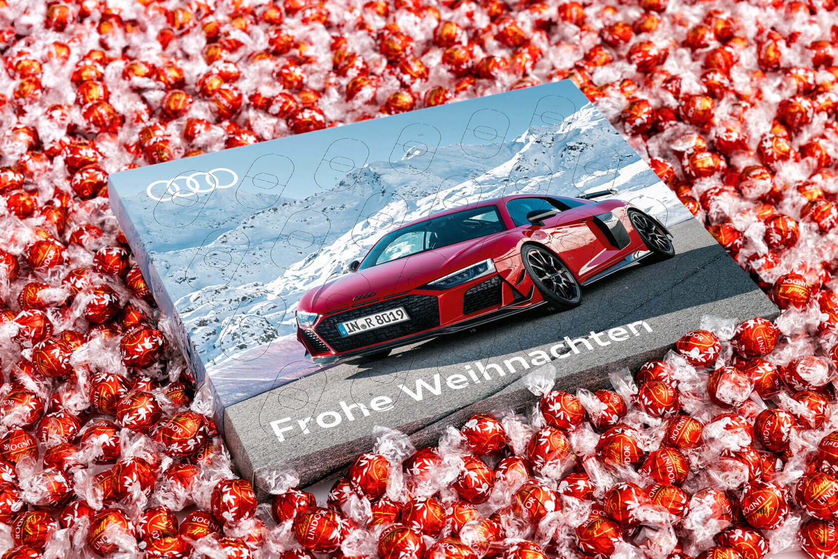 Audi Adventskalender Lindt Lindor Kugeln