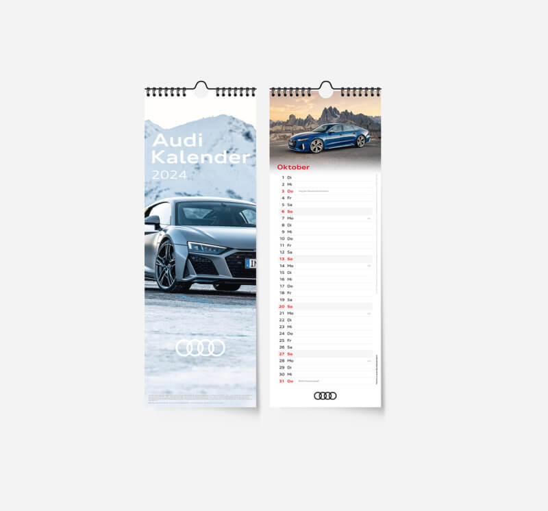 Audi Streifenkalender 2024