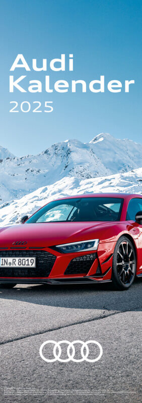 Audi Streifenkalender 2025 - Cover