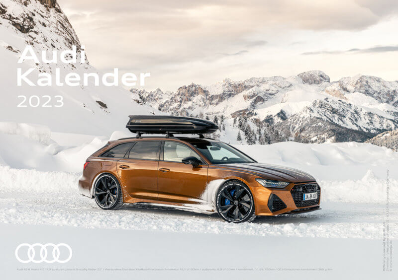 Audi Tischkalender 2023 DIN A5 Cover