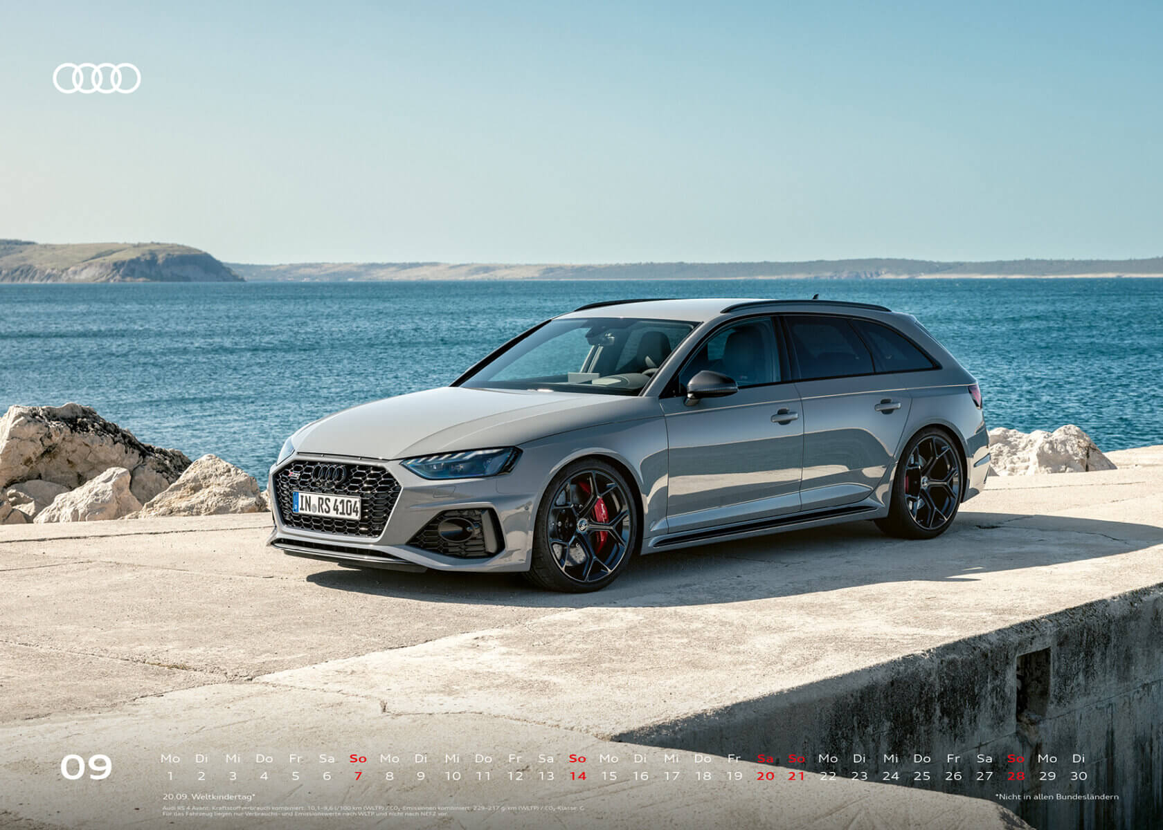 Audi Kalender 2025 XXL - Audi RS 4 Avant