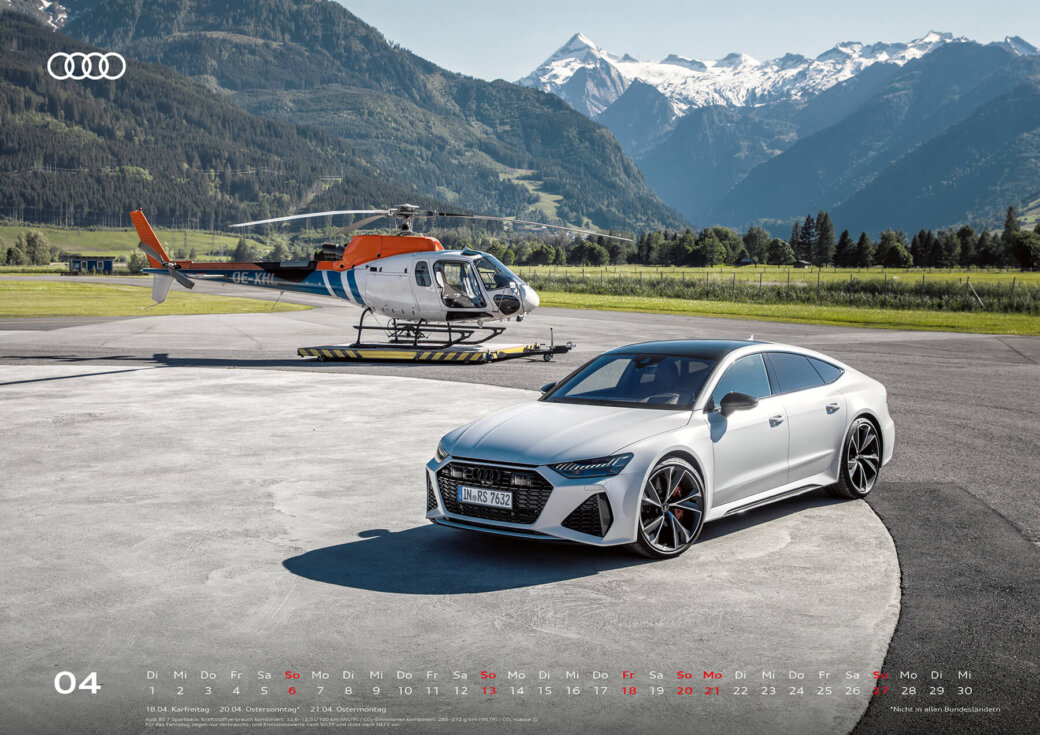 Audi Kalender 2025 XXL - Audi RS 7