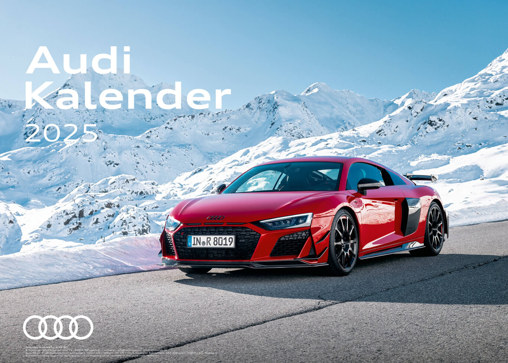 Audi Kalender 2025 XXL - Cover