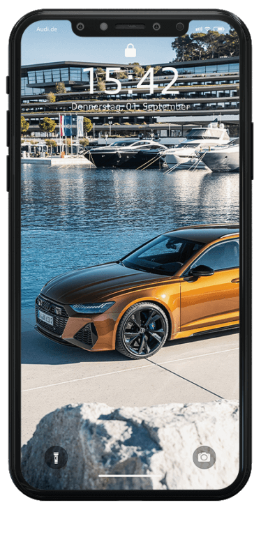 iPhone Wallpaper Audi RS 6 Avant