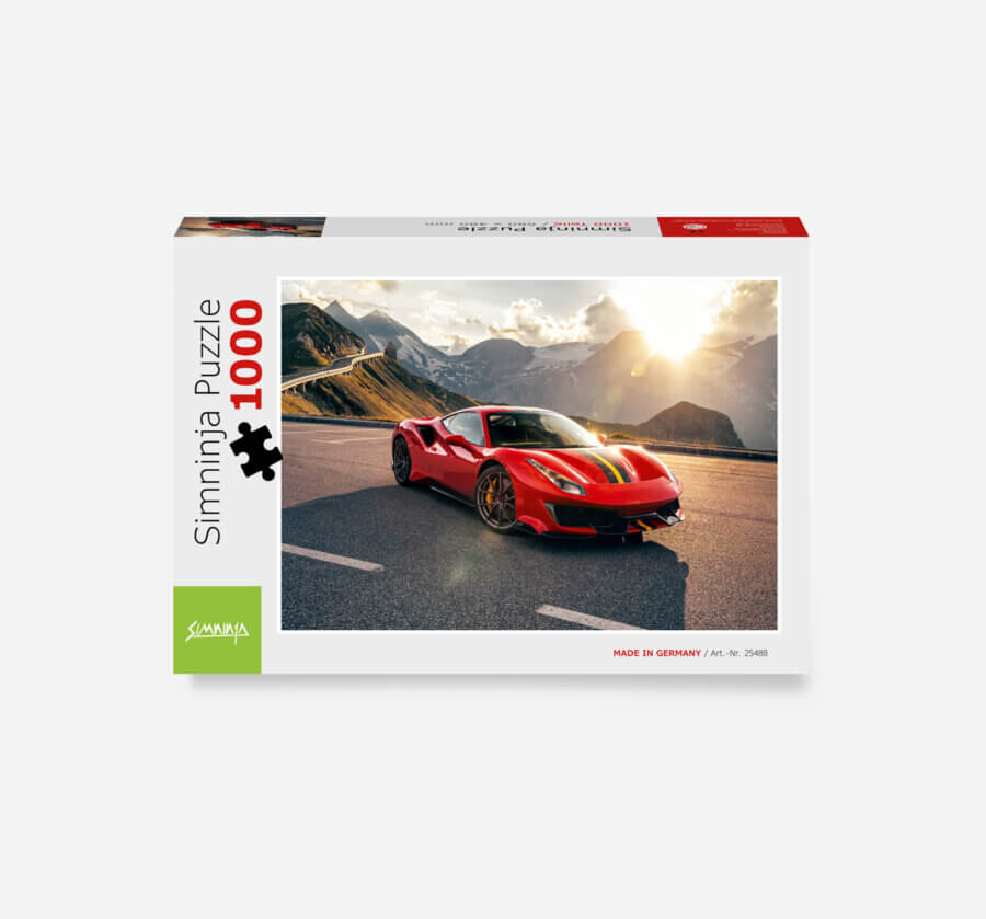 Puzzle 1000 Teile, Motive: italienischer Sportwagen aus Maranello
